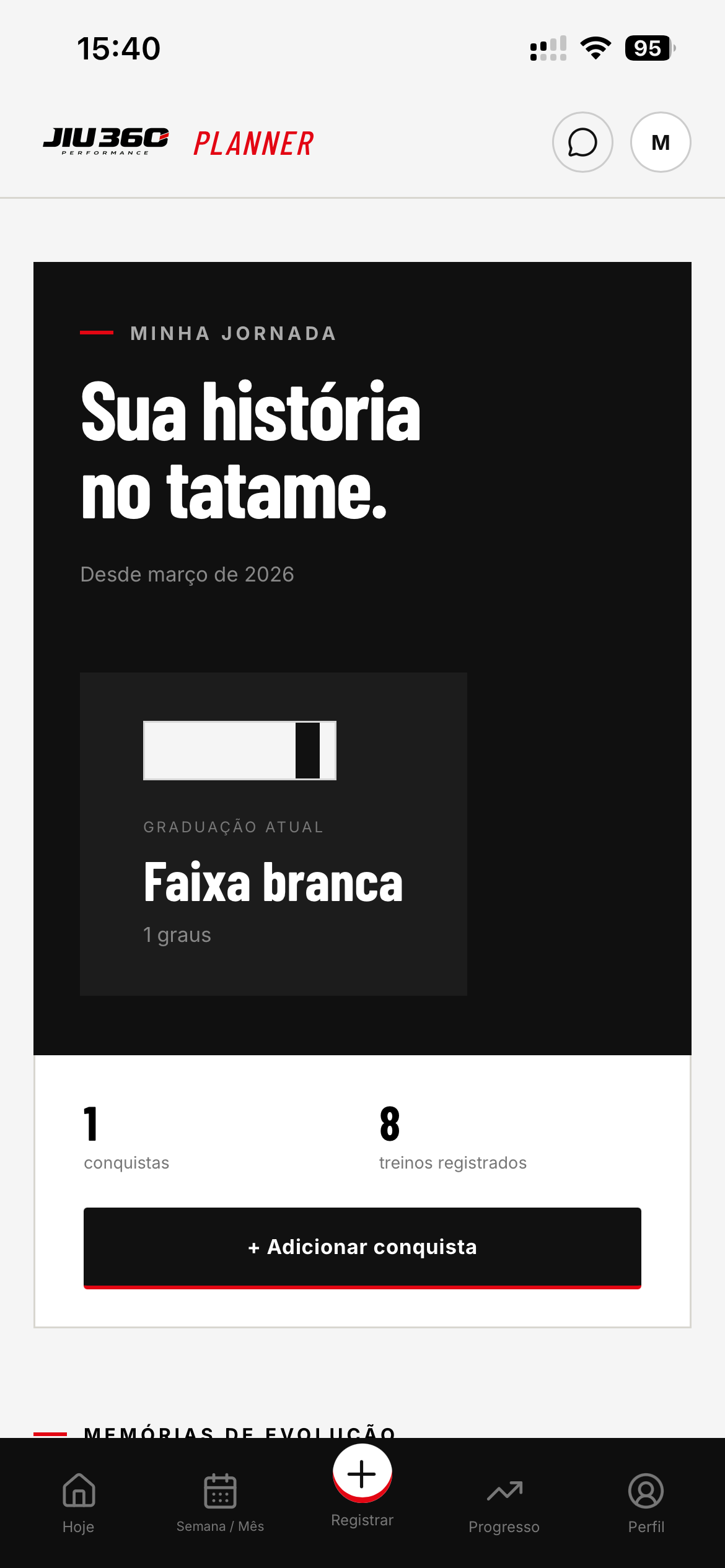 Minha Jornada no JIU360 Planner